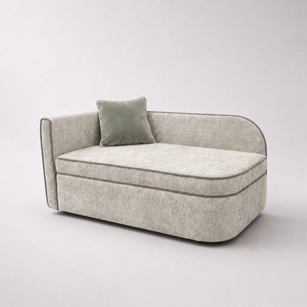 Диван прямой Аби Велюр Круз 72 (Cruz Watergreen)